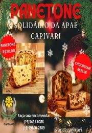 Panetone Solidário da APAE Capivari